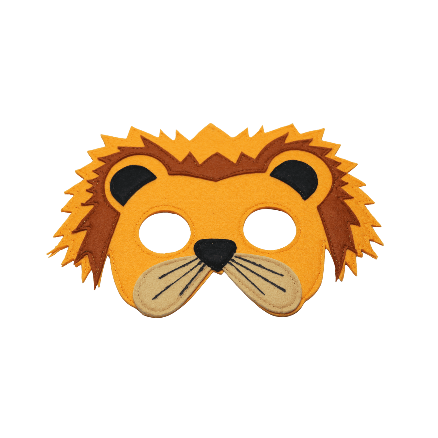 Lion felt mask