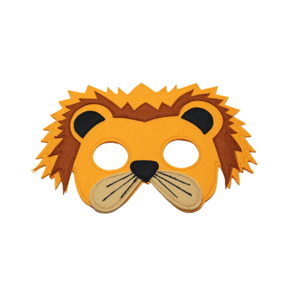 Lion felt mask