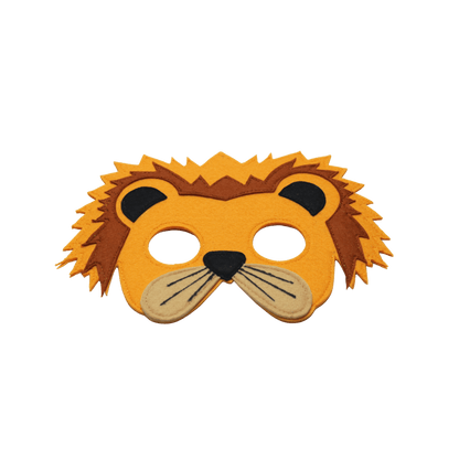 Lion felt mask