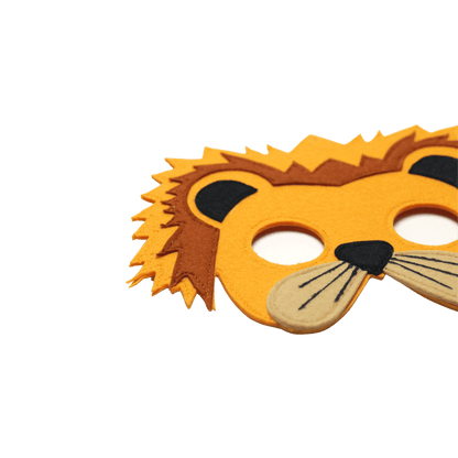 Lion felt mask