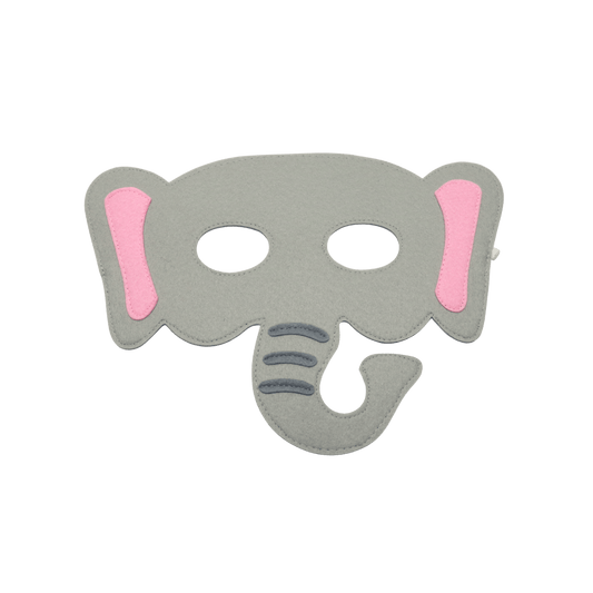 Elephant felt mask