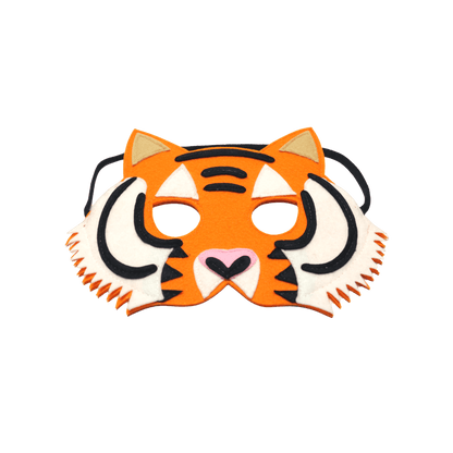 Masque en feutre Tigre