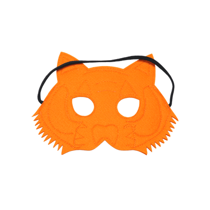 Tiger felt mask