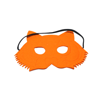 Tiger felt mask