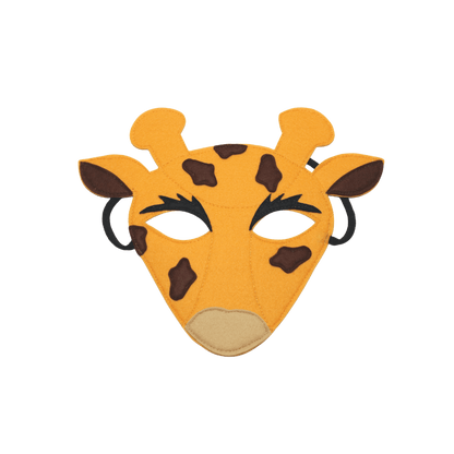 Giraffe Filzmaske