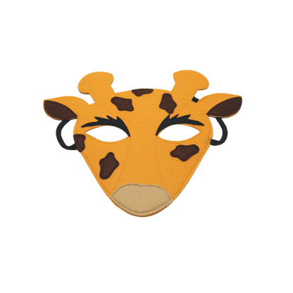 Giraffe felt mask