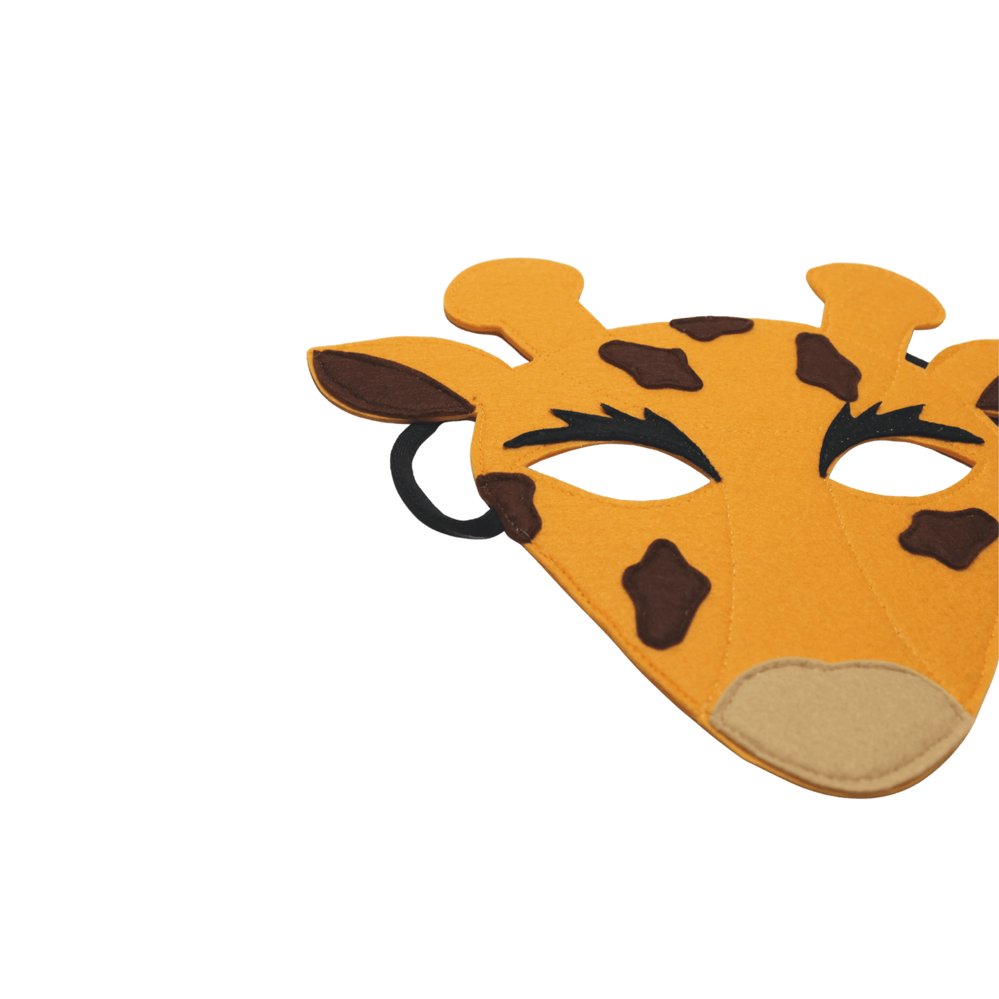 Giraffe felt mask