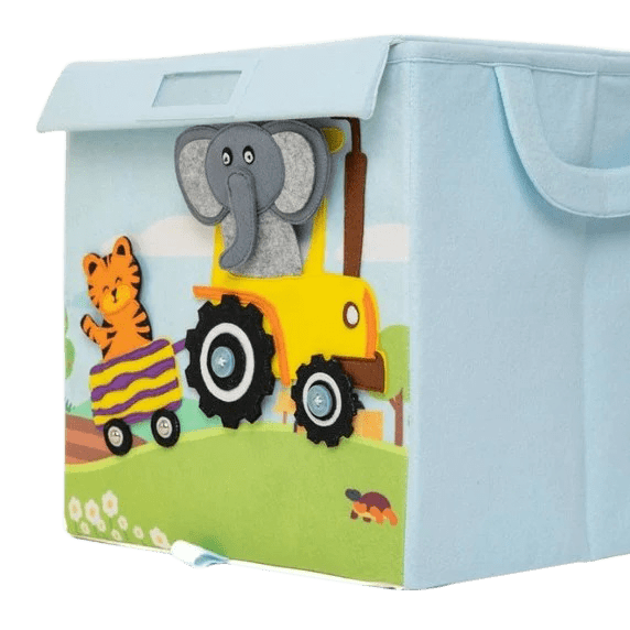 Animal train - storage box (square)