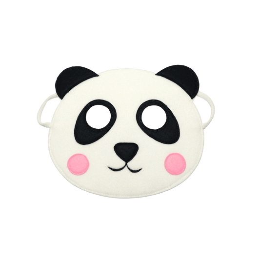 Panda felt mask