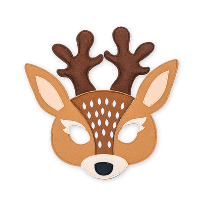 Reindeer felt mask