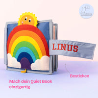 Magischer Vogel - 6 Seiten Mini Quiet Book