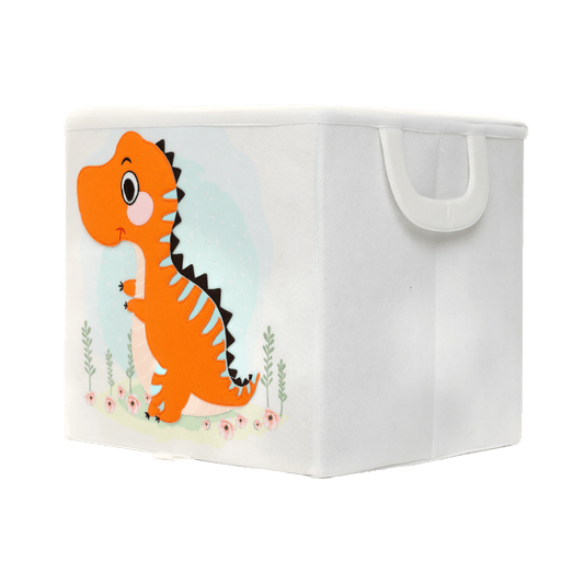 Cute Dino - storage box (square)