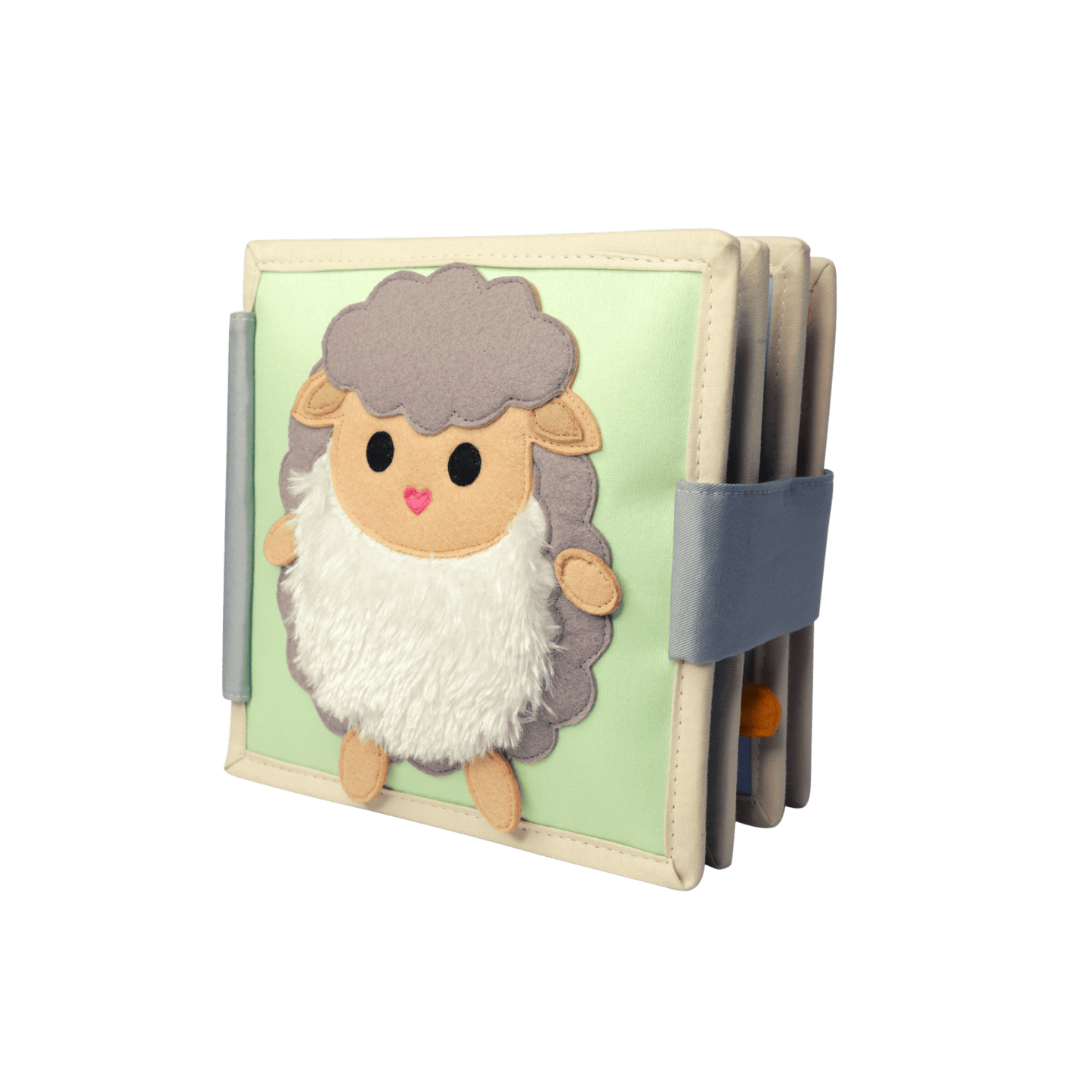 Happy Sheep - mini livre tranquille de 6 pages