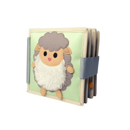 Happy Sheep - 6 Seiten Mini Quiet Book