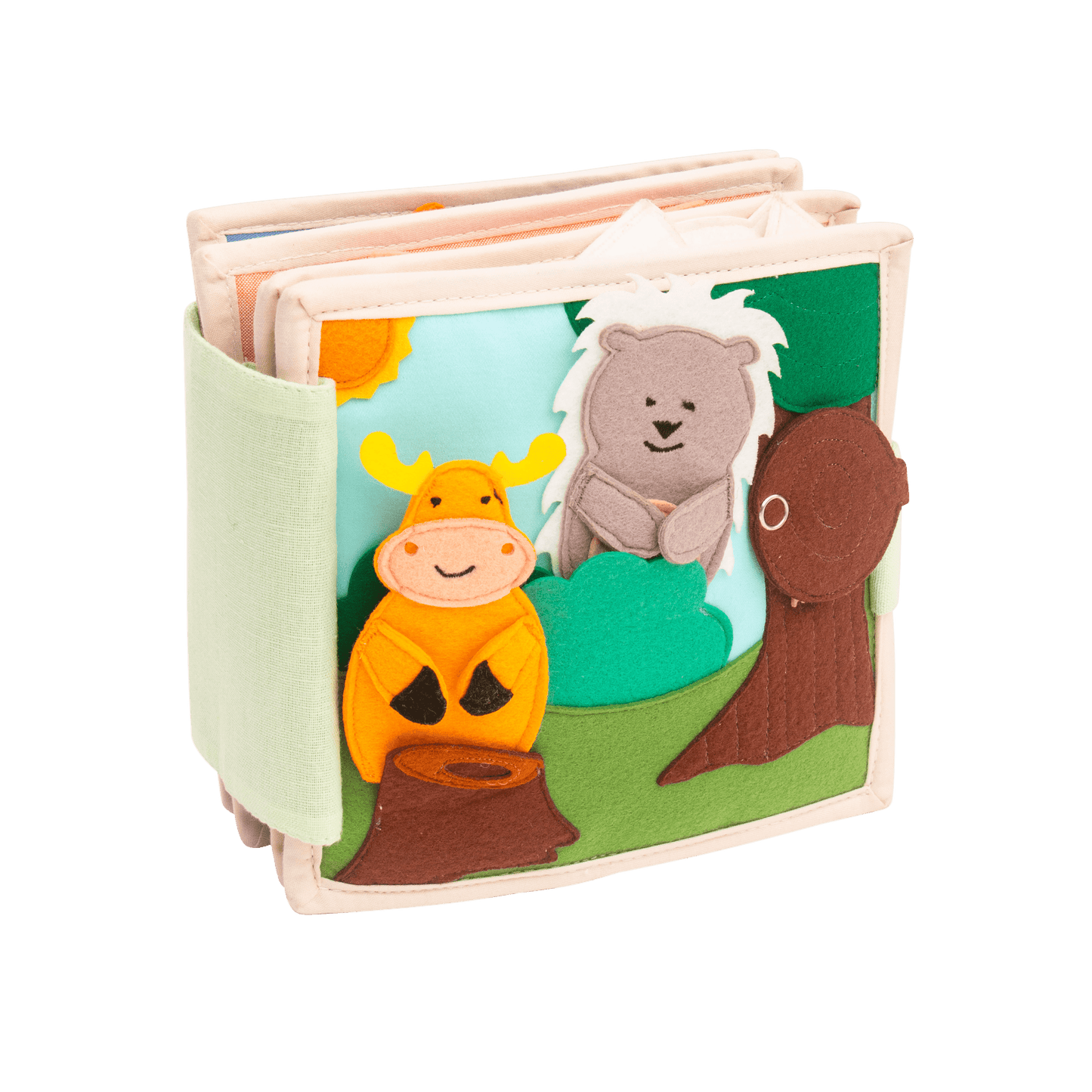 Animal Friends - 6 Page Mini Quiet Book