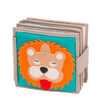 Lion endormi – Mini livre tranquille de 6 pages