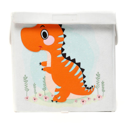 Cute Dino - storage box (square)