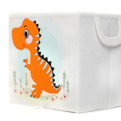 Cute Dino - storage box (square)