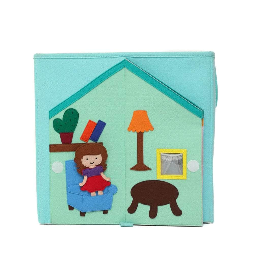 Dollhouse storage box (square)