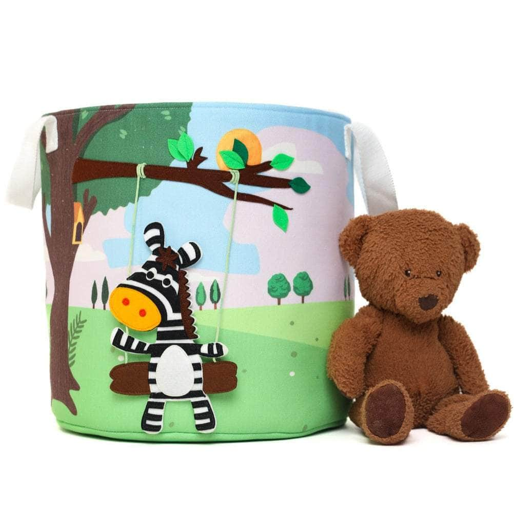 Zebra - boîte de rangement (ronde)