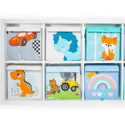 Cute Dino - storage box (square)