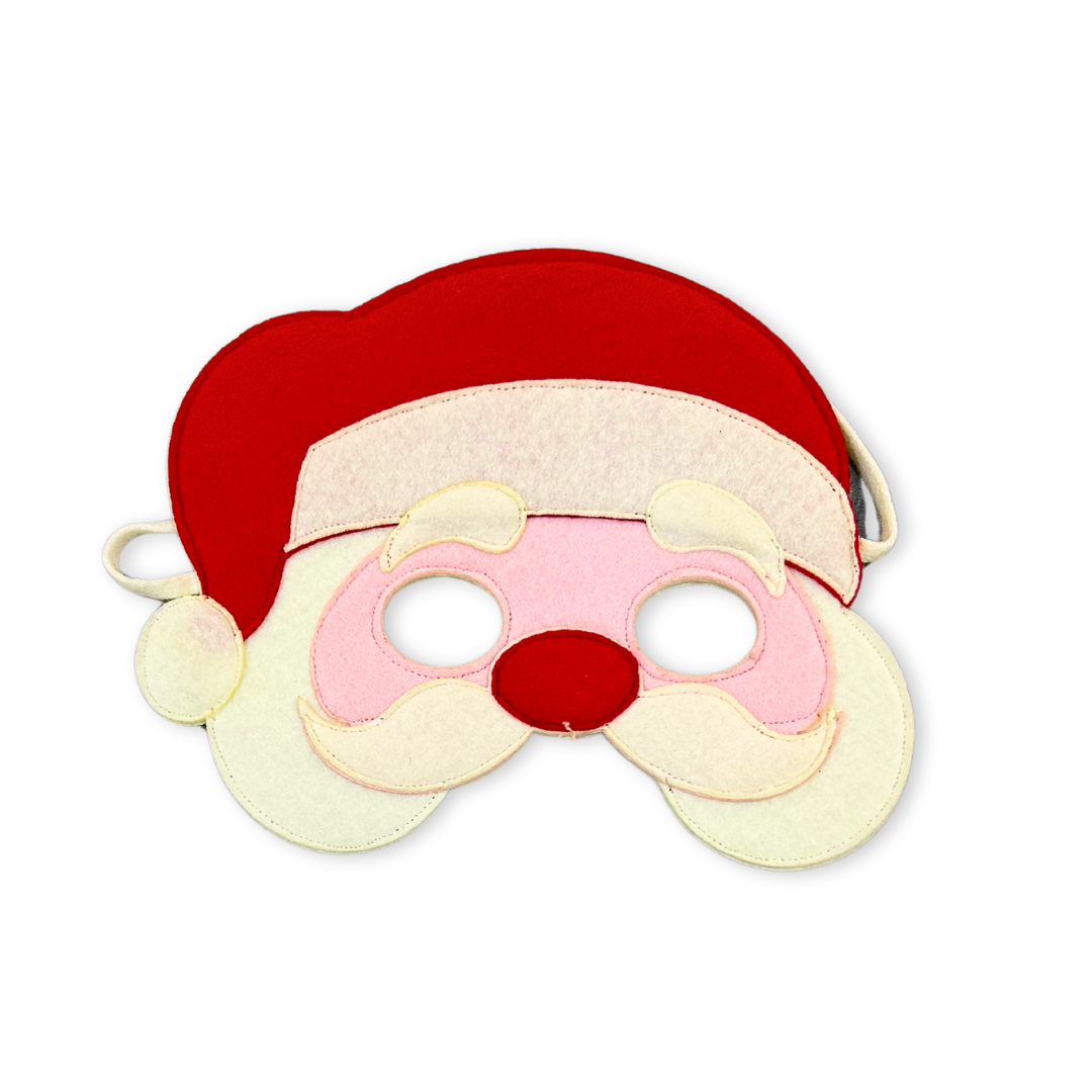 Santa Claus felt mask