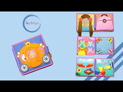 Prinzessin – 6 Seiten Quiet Book